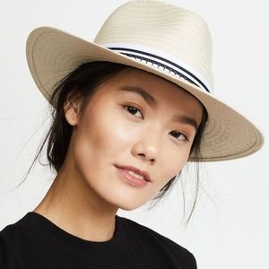 Rag Bone Packable Straw Fedora S